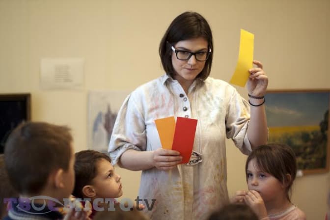 У Винниках триває виставка-гра, що вчить дітей любити мистецтво