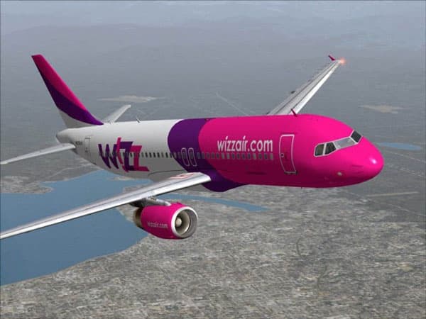 Wizzair планує здійснювати рейси по напрямкам Аеросвіту