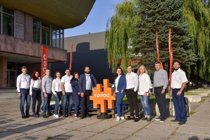 Ярослав Рущишин представив команди «Голосу» у Личаківському та Сихівському районах