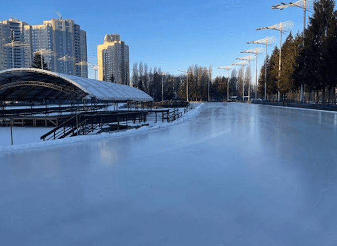 На Льодовому стадіоні в Києві відкриють найбільшу ковзанку країни