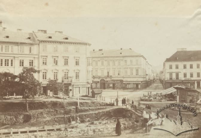 «Закриття річки Полтви»,1884-1900 р., автор – невідомий