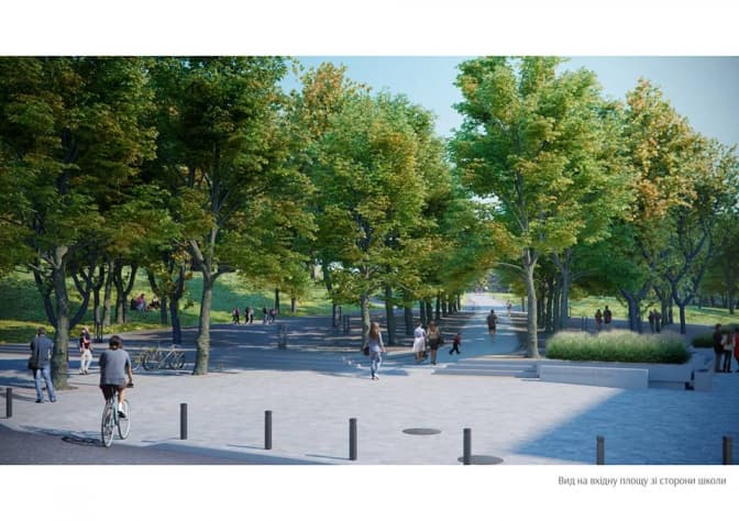 Як виглядатиме Замарстинівський парк у Львові. Візуалізація