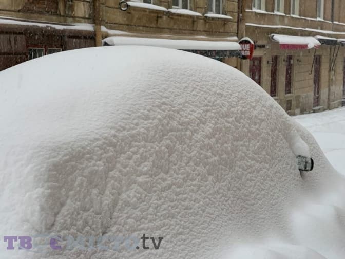 На Львівщині прогнозують ще 30 сантиметрів снігу