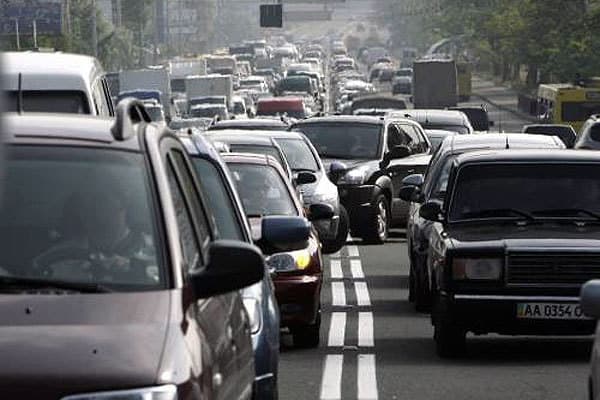 Ситуація на дорогах Львова: корок на Франка