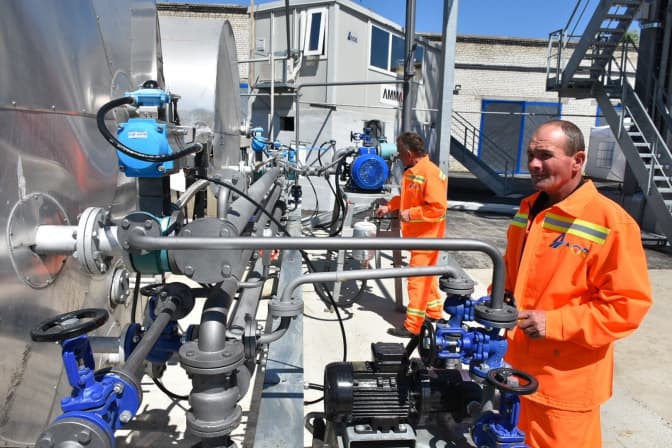 На Львівщині запрацював новий асфальтний завод