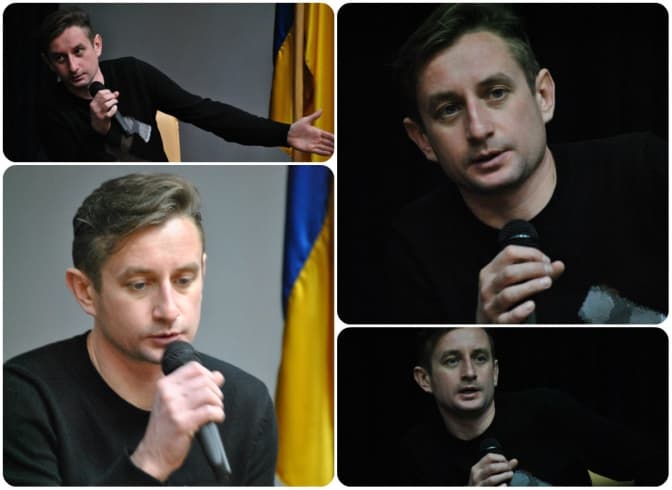 Сергій Жадан у Львові розповів про Донбас та маніпуляцію свідомістю