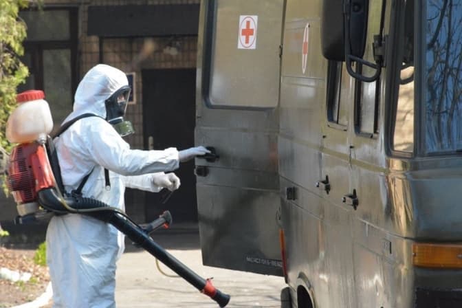 На Львівщині із коронавірусом у лікарні лежить військовий ЗСУ