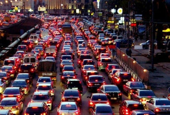 Ситуація на дорогах Львова: затор на Стрийській