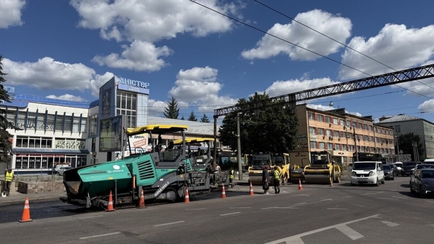 Ремонт на вул. Городоцькій / Фото: ЛМР