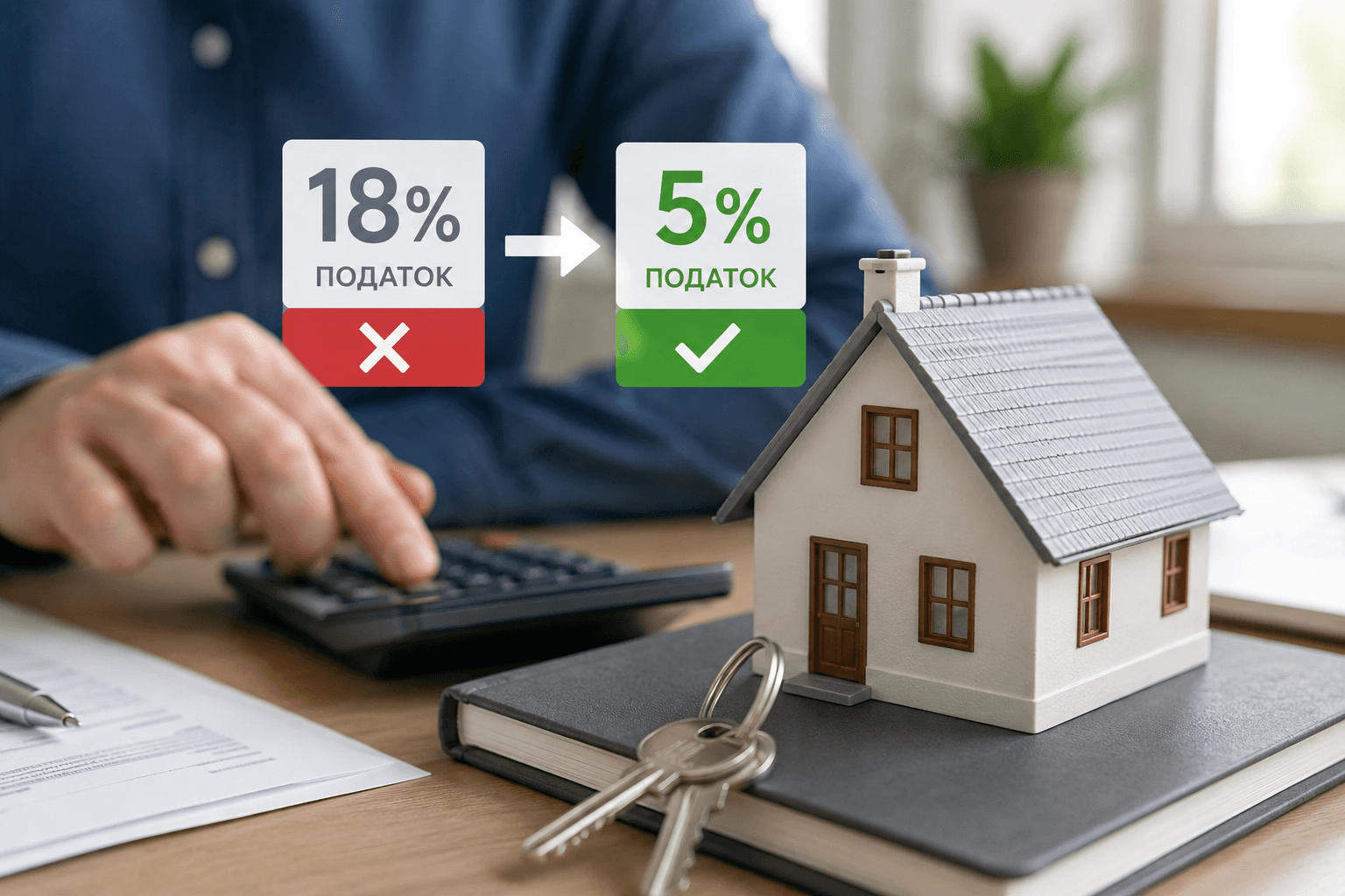 Нова ставка для орендодавців: замість 18% тепер 5% / фото ілюстративне створене ШІ
