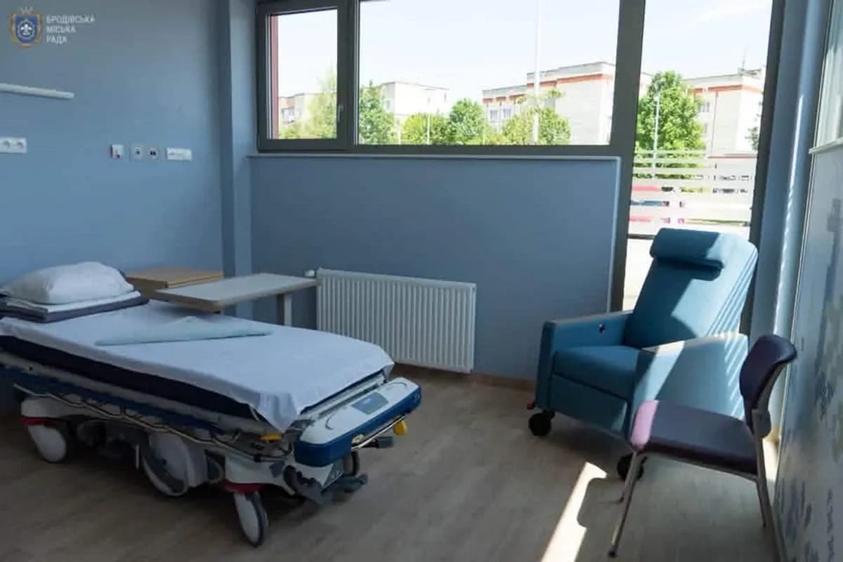 У Бродах відкрили новий корпус дитячої лікарні з сучасним обладнанням та укриттям/Фото: ЛОДА