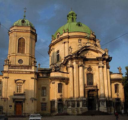 Храм Пресвятої Євхаристії Львівської Архиєпархії УГКЦ (Домініканський собор, пл. Музейна, 1) / фото: ЛМР