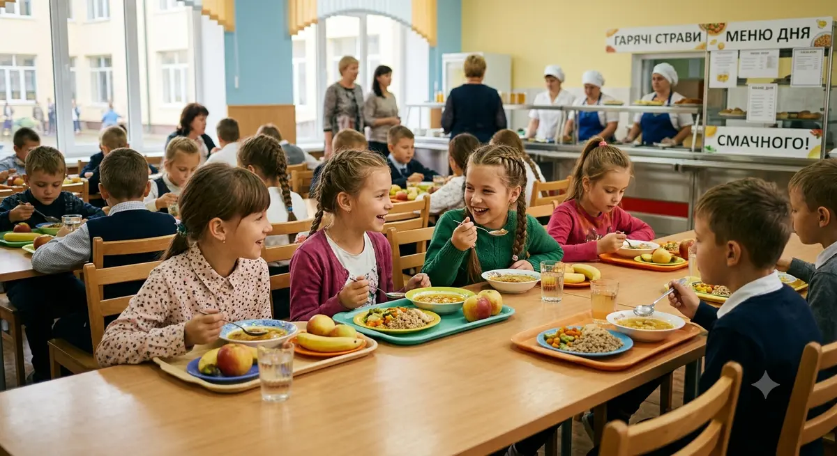 З 1 вересня на Львівщині всі школярі харчуватимуться безкоштовно: як громади готуються до реформи