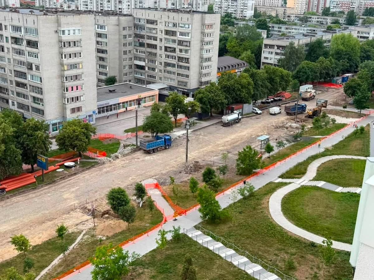 Львівʼянам показали масштабну реконструкцію вулиці Мазепи
