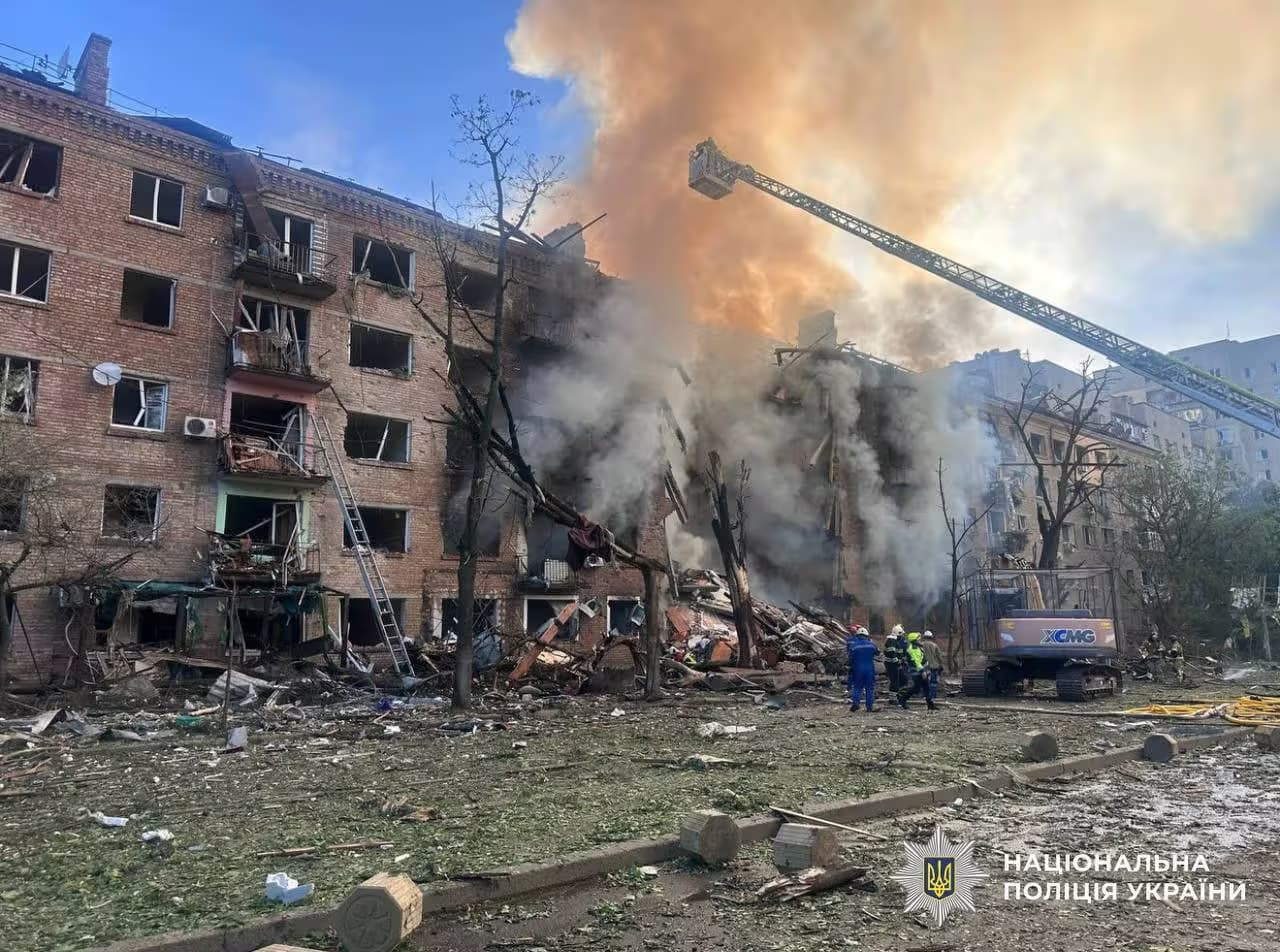 Атака на Київ, 24 травня 2026. Фото: Нацполіція