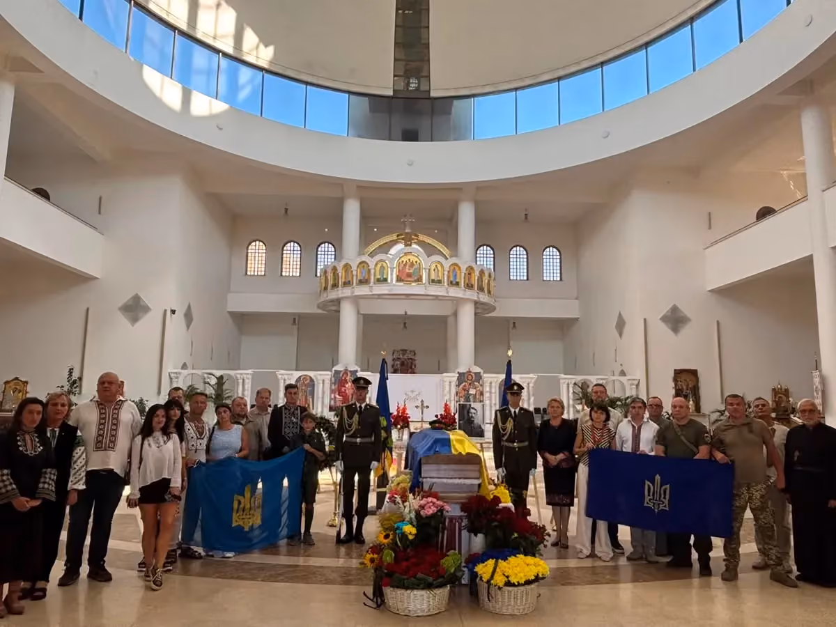 У Києві провели чин похорону Євгена Коновальця / фото: ЛОВА