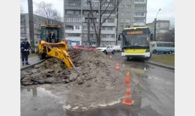 У Львові тролейбус №33 тимчасово курсуватиме за зміненим маршрутом