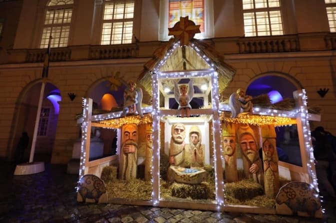 Розклад богослужінь на різдвяні свята у львівських храмах
