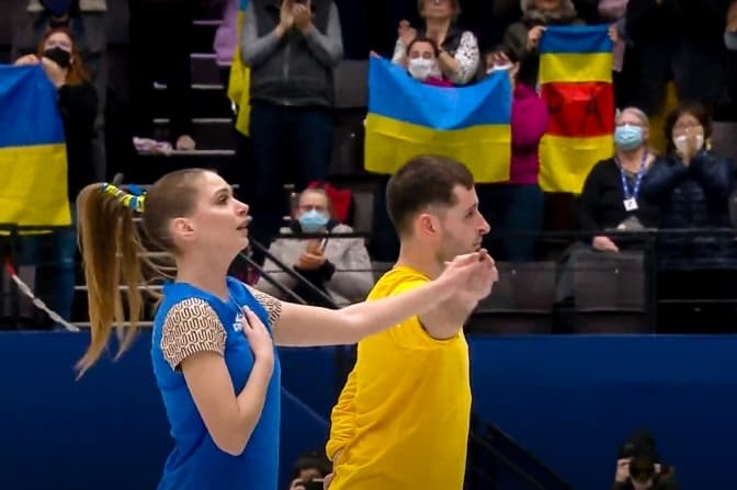 Пара фігуристів з Харкова, які врятувалися з-під обстрілів, пройшли у фінал змагань у Франції