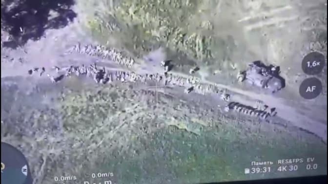Рота російських солдат здалась в полон на Курщині