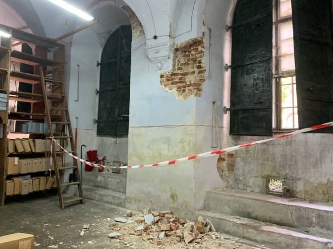 У центрі Львова постраждала архітектурна пам'ятка національного значення