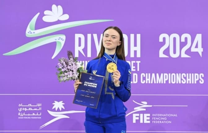 Спортсменка зі Львова здобула перемогу на Чемпіонаті світу з фехтування на шпагах