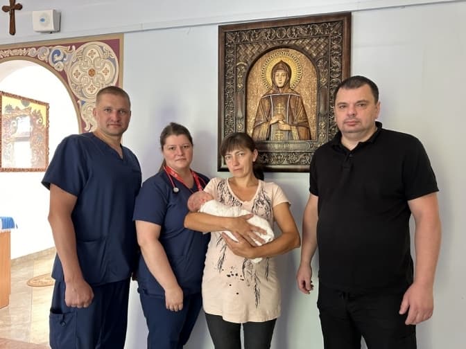 Жінка зі Львівщини вп’яте народила дитину шляхом кесаревого розтину