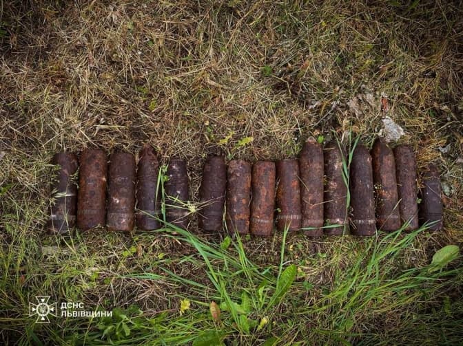 На Львівщині знайшли боєприпаси часів Другої світової війни