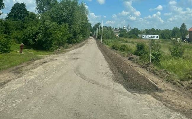 На Львівщині розпочали ремонт дороги Чуловичі – Кліцько