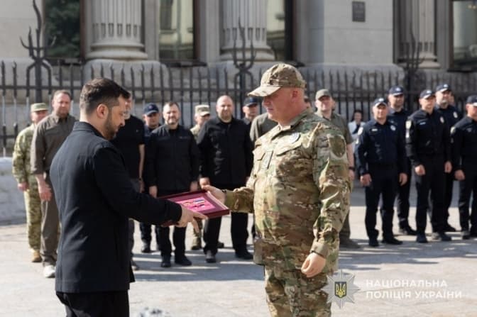 Вибухотехнік зі Львівщини отримав звання Герой України