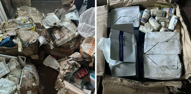 Через розслідування поліції у Львові зіпсувалось 350 коробок медикаментів