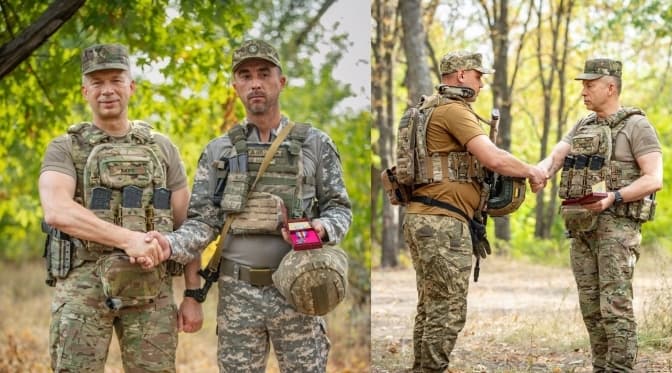 Двох військових зі Львівщини нагородили медалями «Хрест доблесті»