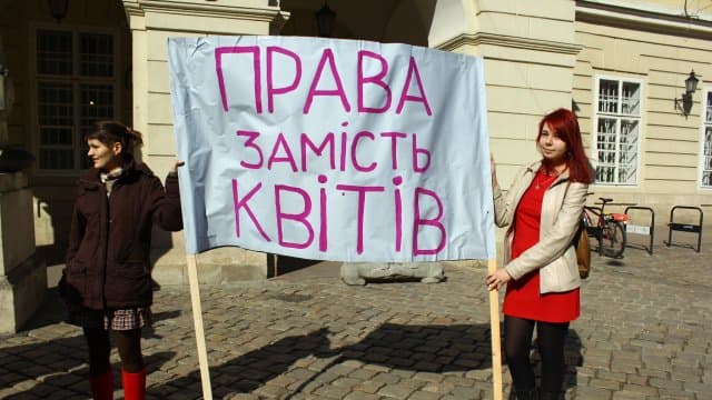 Феміністки Львова вийшли на марш. Три причини