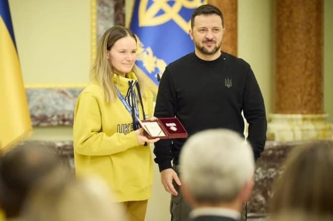 Спортсменку зі Львівщини відзначили орденом Княгині Ольги ІІІ ступеня
