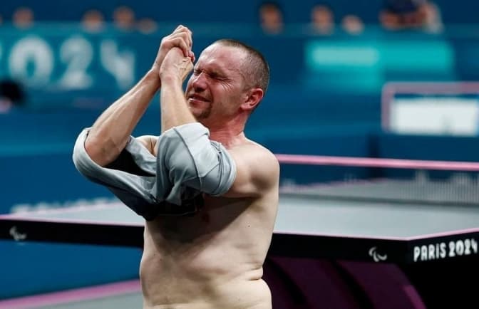 Львівський спортсмен здобув золоту медаль з настільного тенісу на Паралімпіаді