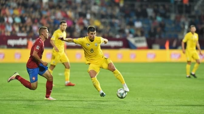 Україна програла Чехії у другому турі групового раунду Ліги націй