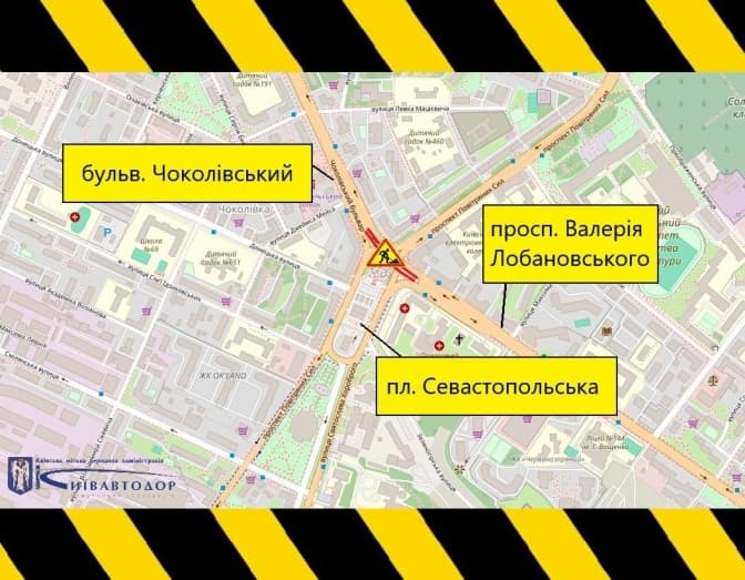 13 і 14 грудня частково обмежать рух тунелем на Севастопольській площі