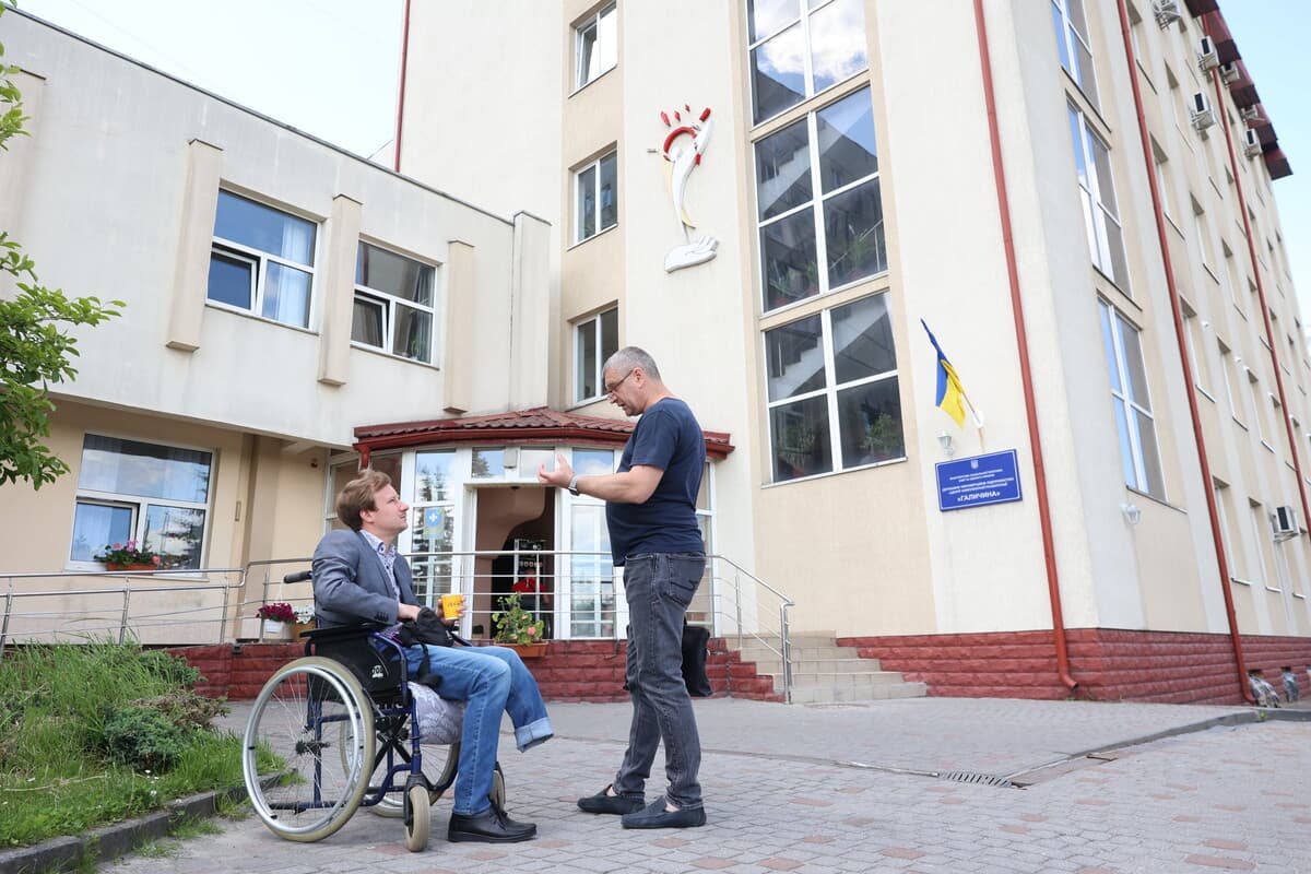 Львівський центр реабілітації оновили: там зробили сучасні палати та безбар’єрний простір