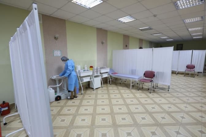 У Львові показали один із пунктів, де з наступного тижня почнуть вакцинувати від Covid-19