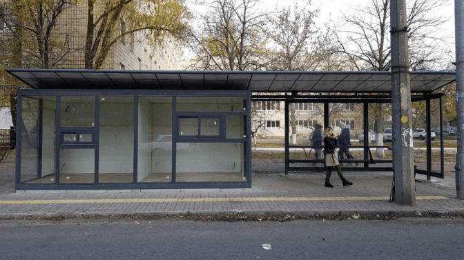 Київпастранс підтвердив, що замість демонтованої модерністської зупинки на Пріорці встановлять кіоск