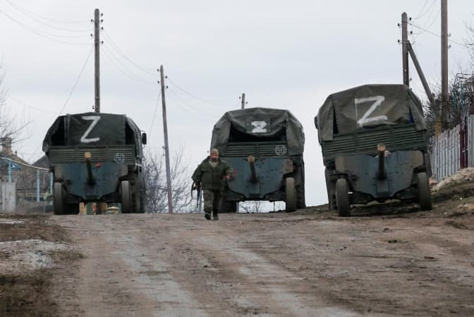 Російська військова техніка на Луганщині/Фото ілюстративне