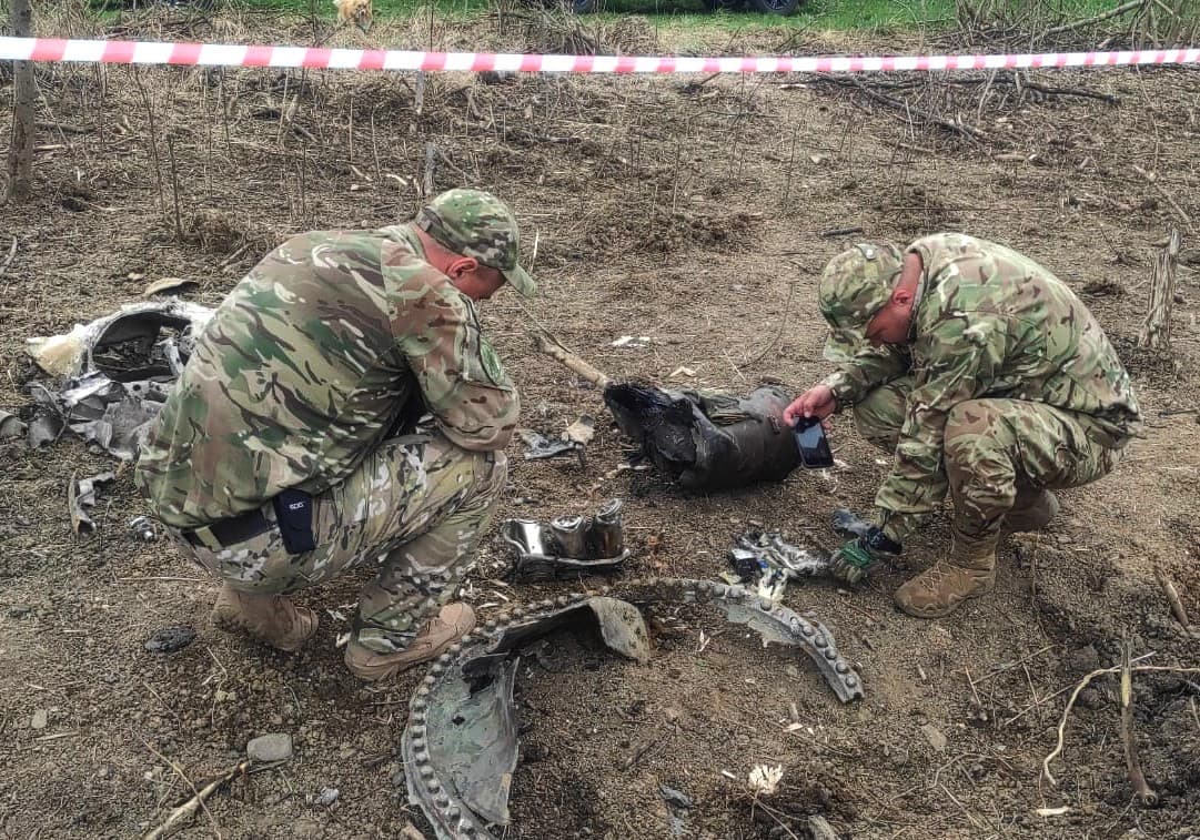 На Львівщині знешкодили частину російського ударного безпілотника та залишки ракет