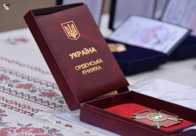 Бійця зі Львівщини нагородили орденом Богдана Хмельницького