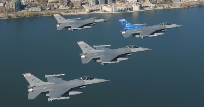 Данія передасть Україні 19 винищувачів F-16