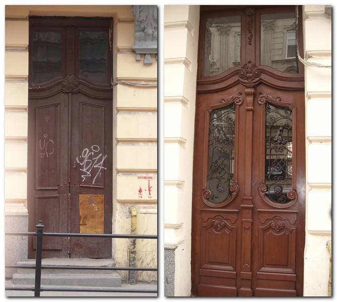 До і після: як у Львові відреставрували старовинну браму. Фото