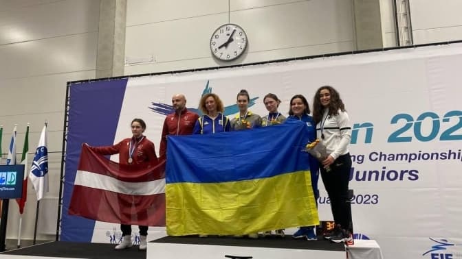 Львів’янка виборола медаль на чемпіонаті Європи з фехтування