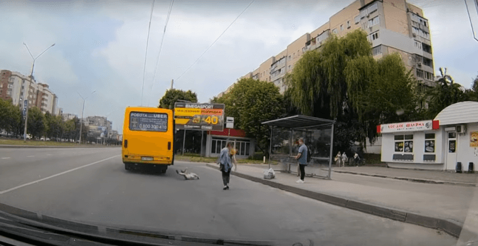 Водія маршрутки, з якої випала дитина, відсторонили від роботи