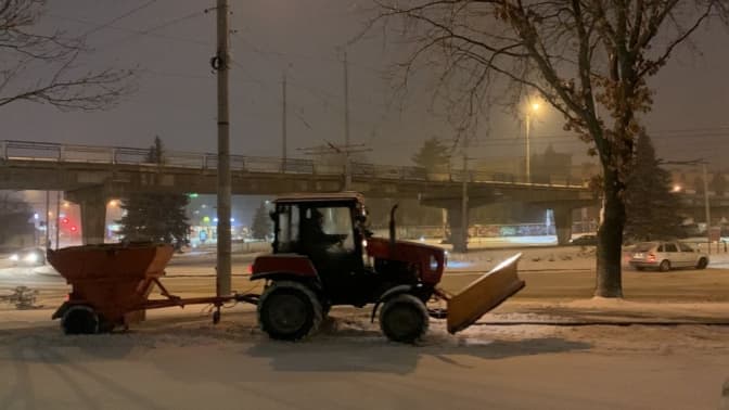 Де у Львові працює снігоприбиральна техніка. Мапа онлайн