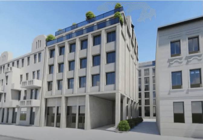 У Львові на вулиці Куліша планують збудувати готель із терасою