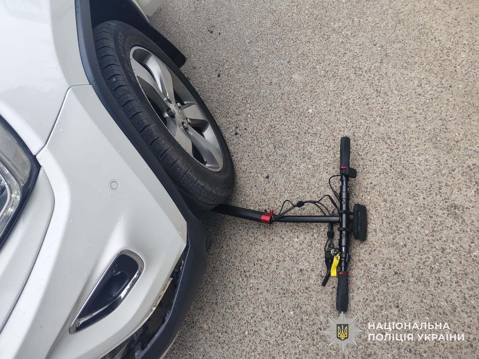 На Львівщині фіксують багато ДТП за участю неповнолітніх на двоколісному транспорті / фото Поліції Львівської області